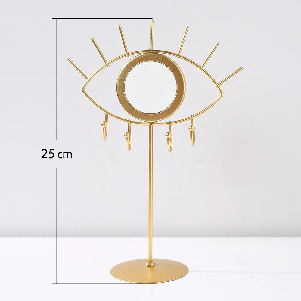 Gold Eye Table Mirror