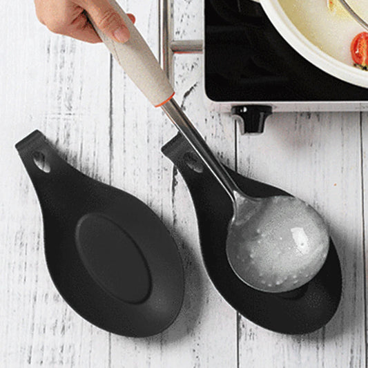 1PC Heat Resistant Silicone Spoon Holder