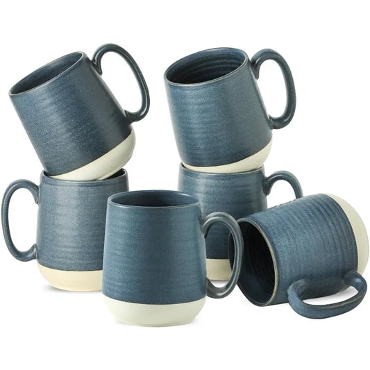 6/15oz Stylish Ceramic Coffee Cups