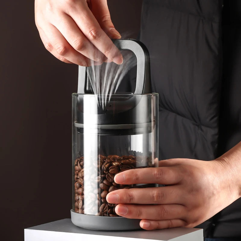 Vacuum Sealed Storage Container for Coffee & Beans