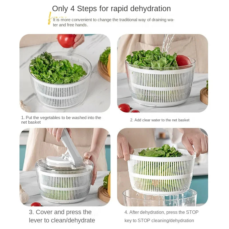 Multifunctional Vegetable Salad Spinner