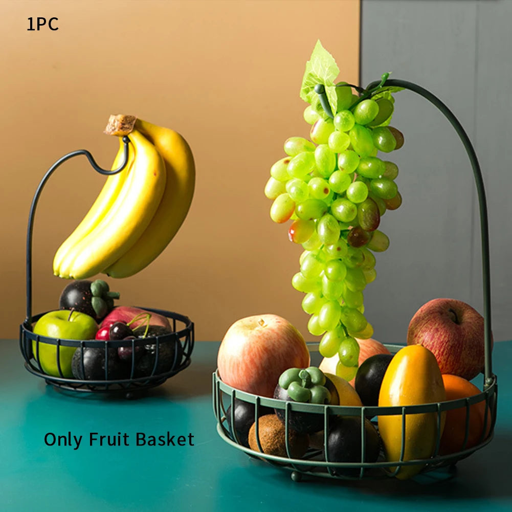 Fruit Basket with Banana Hook