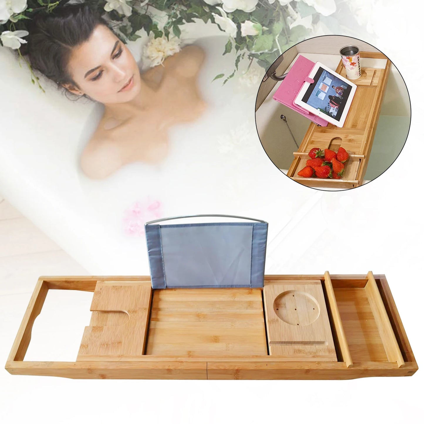 Folding Bathtub Caddy