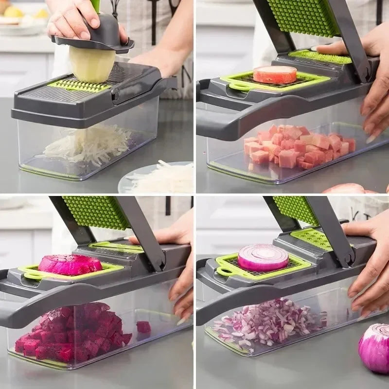 Multifunctional Vegetable Chopper 14/16 in 1