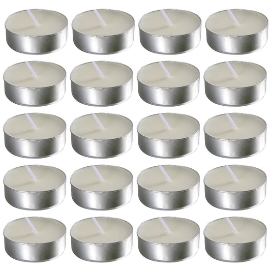 50 Pcs Round Scented Tealight Candles