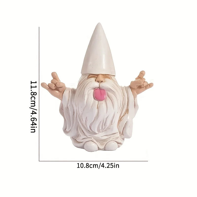 1pc Rocker Gnome Garden Statues