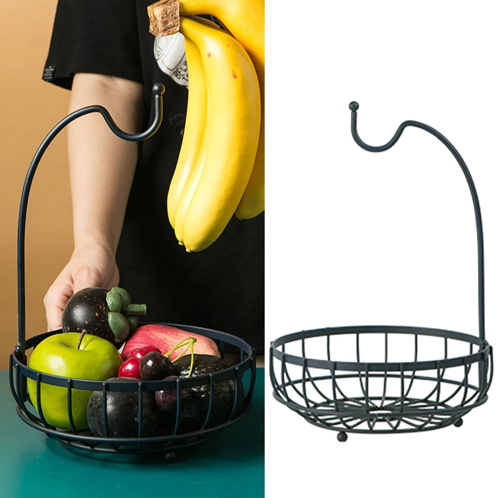 Fruit Basket with Banana Hook