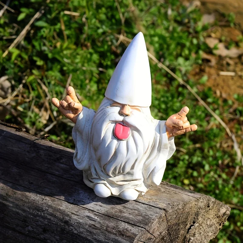 1pc Rocker Gnome Garden Statues