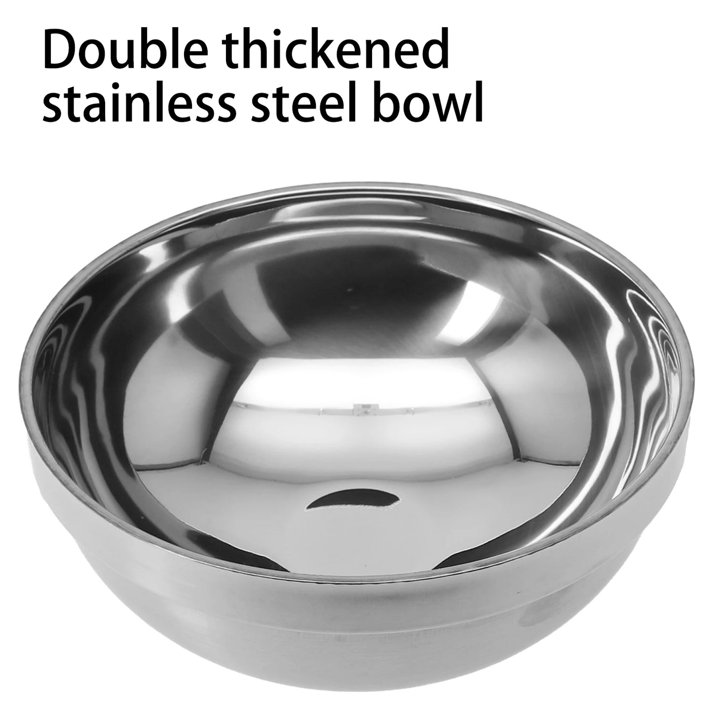 Double Layer Stainless Steel Bowl