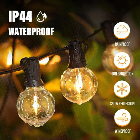 Outdoor Waterproof LED Garland String Lights