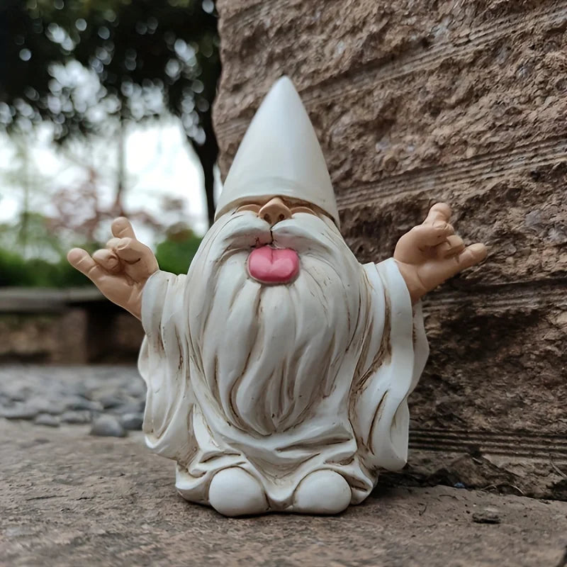 1pc Rocker Gnome Garden Statues