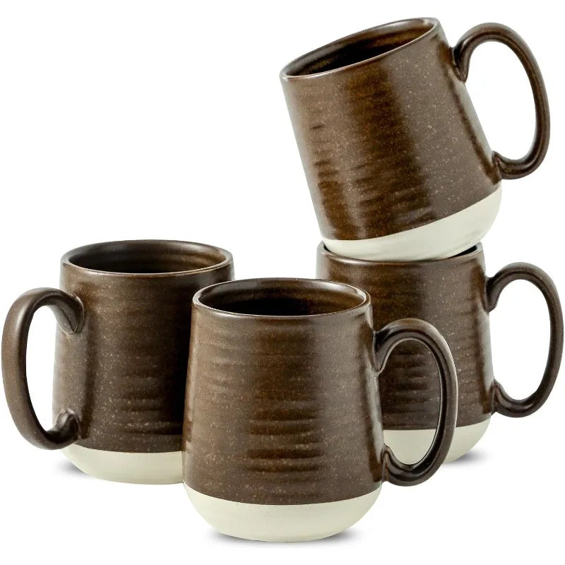 6/15oz Stylish Ceramic Coffee Cups