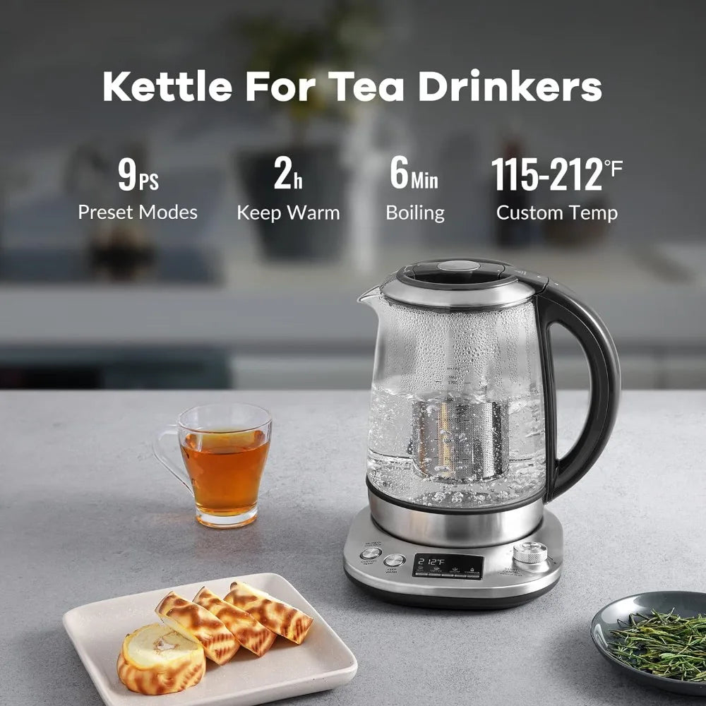 Electric Tea Kettle with Removable Infuser