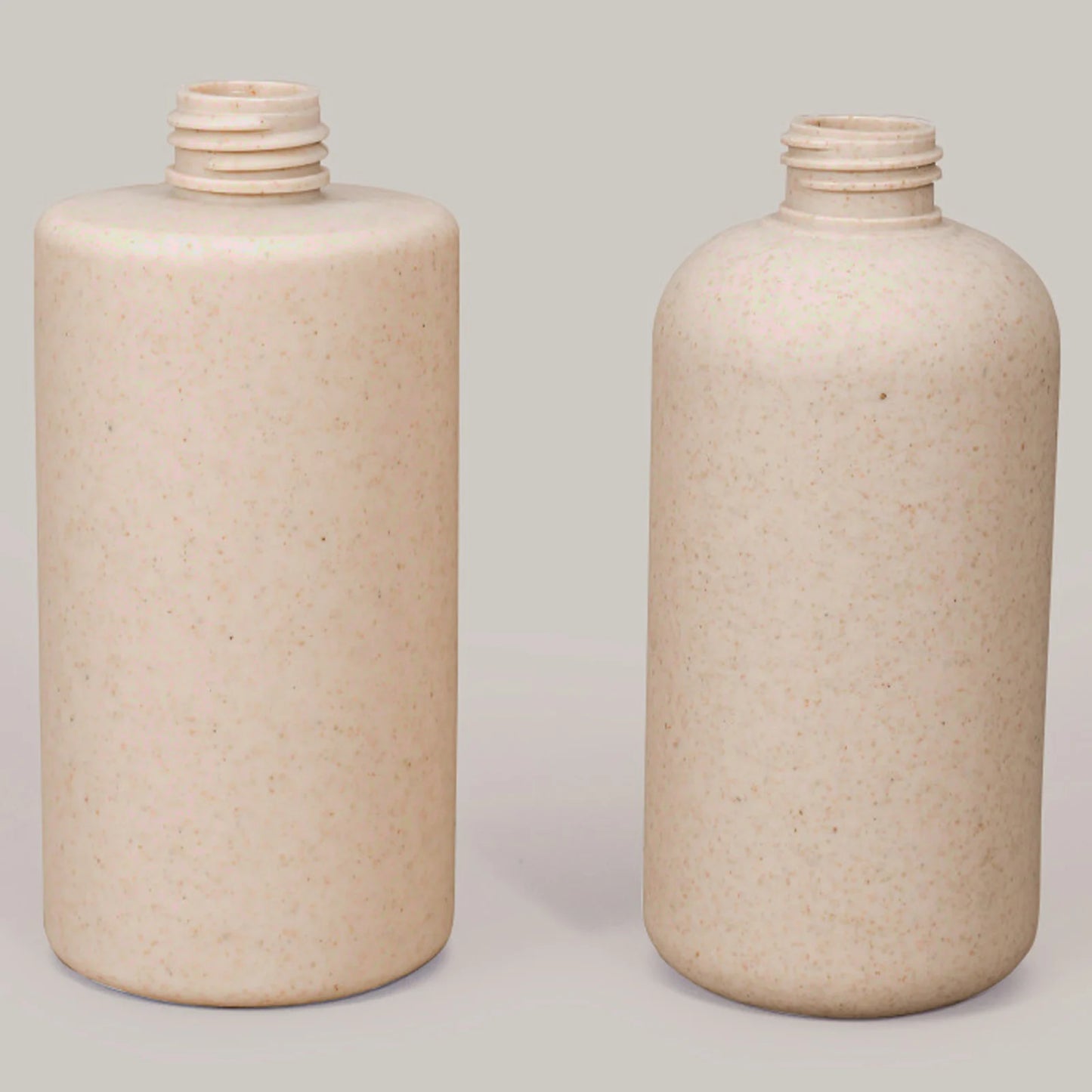 250ml/300ml Wheat Straw Refillable Bottle Shampoo Lotion Pump