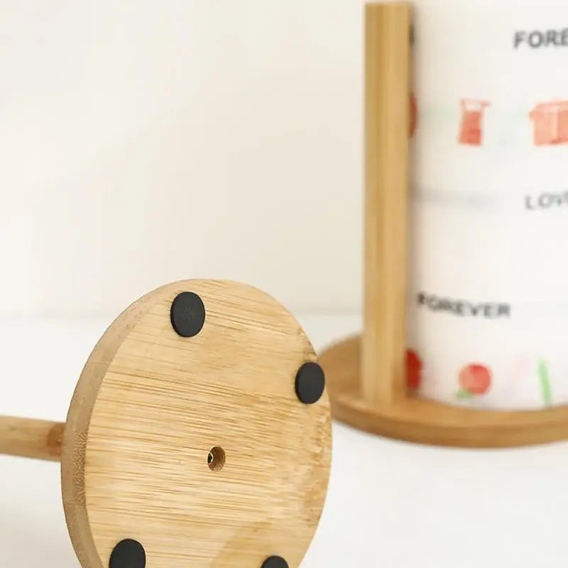 Wood Paper Towel Holder