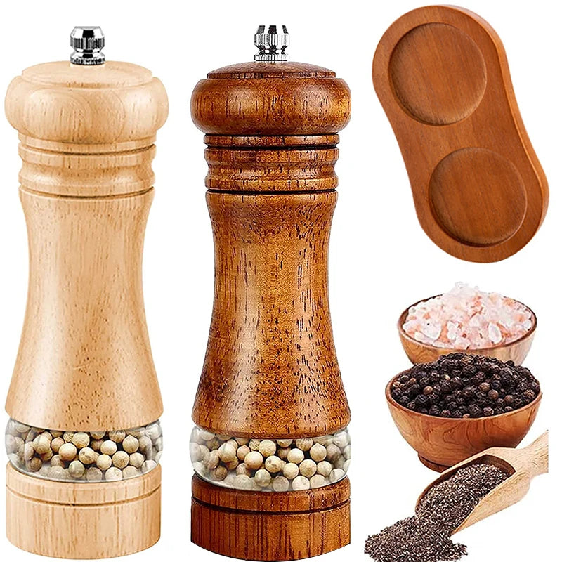 Manual Wooded Multi-Purpose Grinder for Kitchen