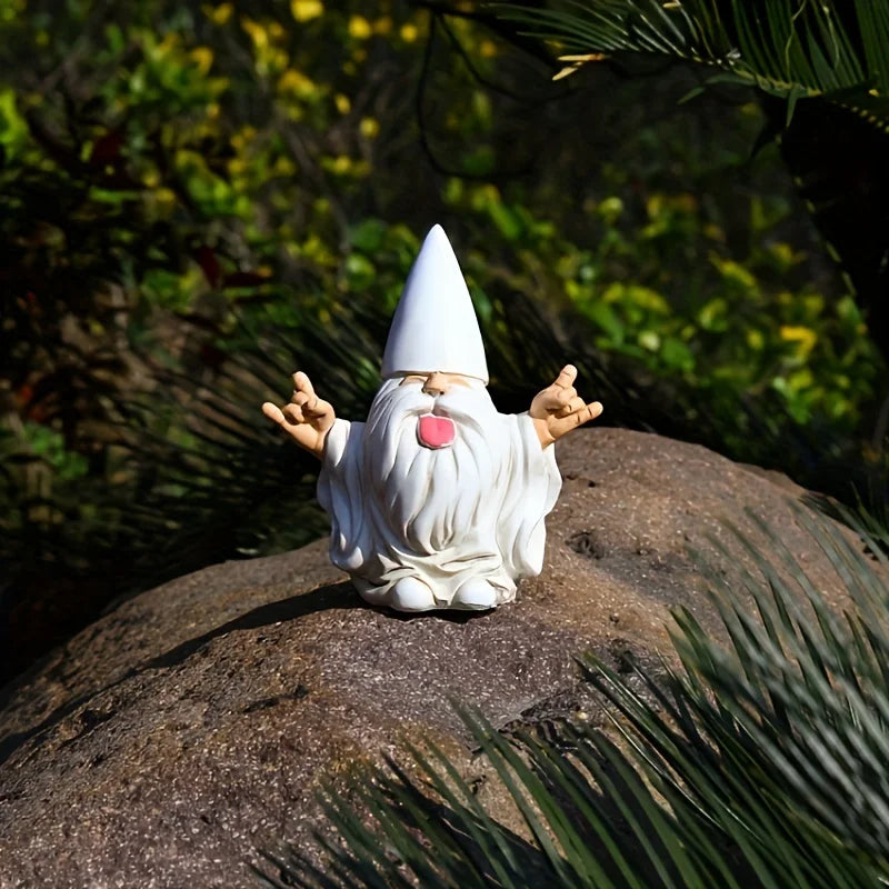 1pc Rocker Gnome Garden Statues