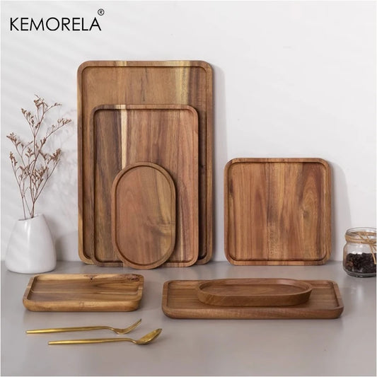 Acacia Wood Tray