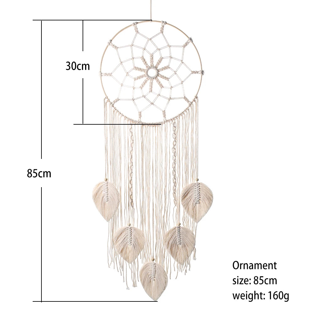 Dream Catcher Bohemian Leaf Wall Hanging